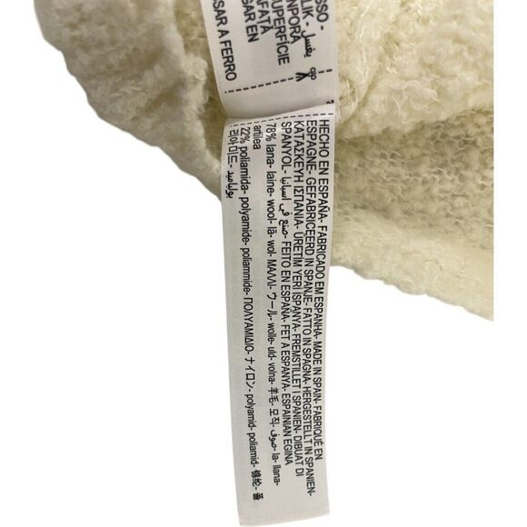 Massimo Dutti Womens Sweater Size XS Ecru Pullover Lightweight 5749/555 NWOT - Picture 7 of 11